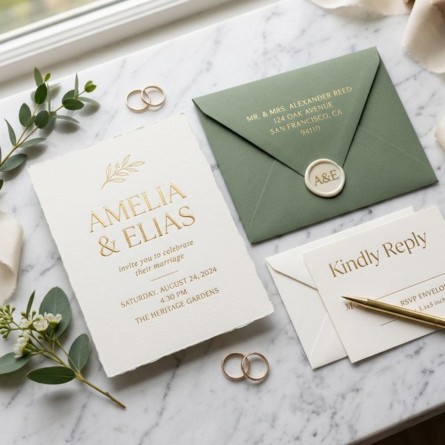 Davetiye Modeli - Seçenek 11