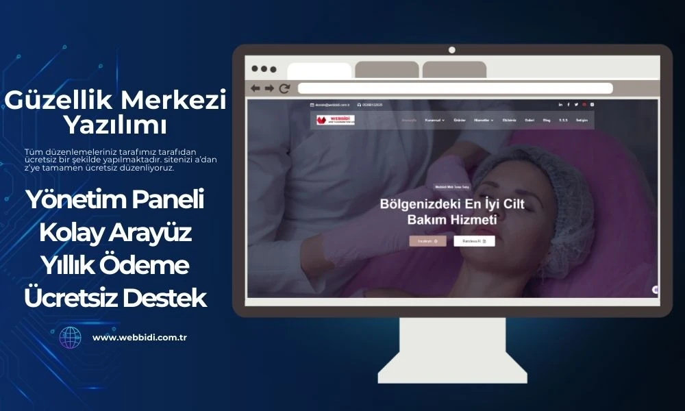 Güzellik Merkezi Sitesi Kur